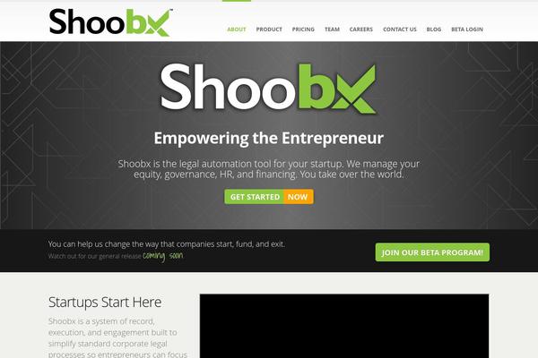 shoobx.com site used Porto