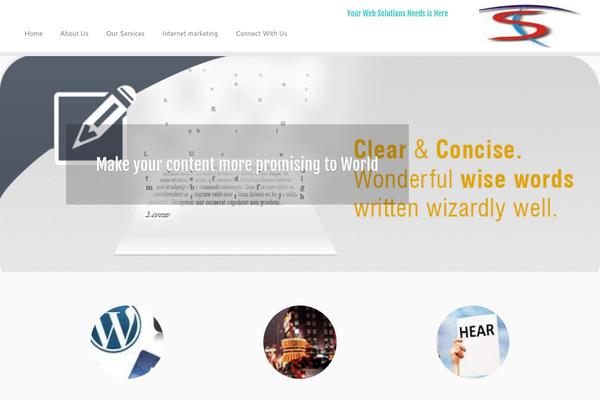 Virtue theme site design template sample