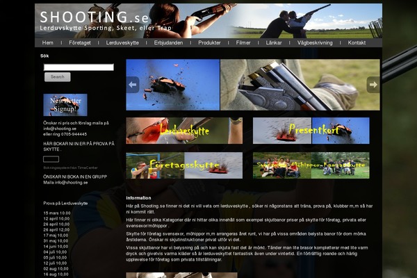Site using All-In-One Slideshow plugin