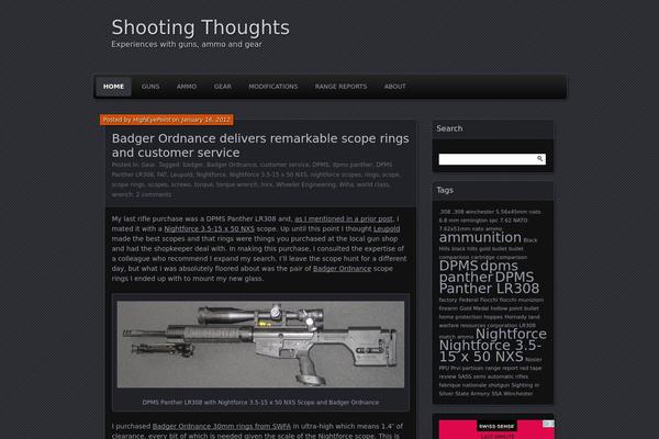 Parament theme site design template sample