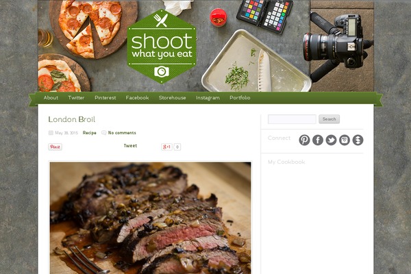 Delicacy theme site design template sample