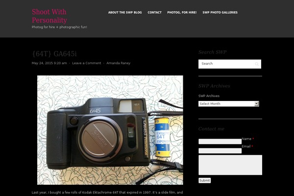 shootwithpersonality.com site used Cave