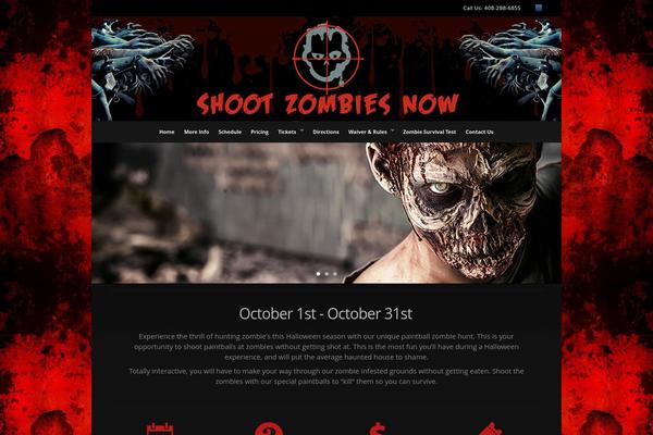 Trine theme site design template sample