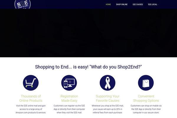 The7 theme site design template sample