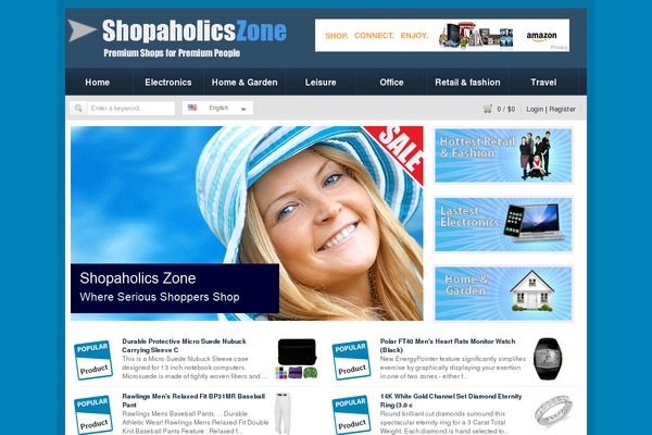 Shopperpress theme site design template sample