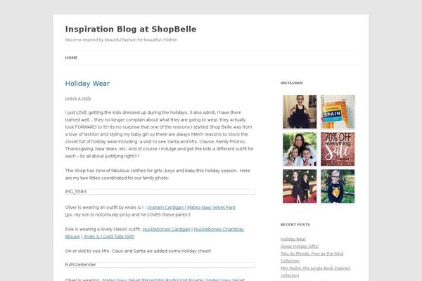 Site using Alpine PhotoTile for Instagram plugin