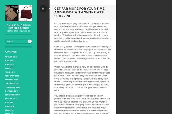 Writr theme site design template sample