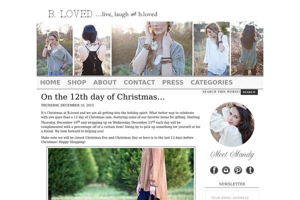 shopbloved.com site used Pixel Happy