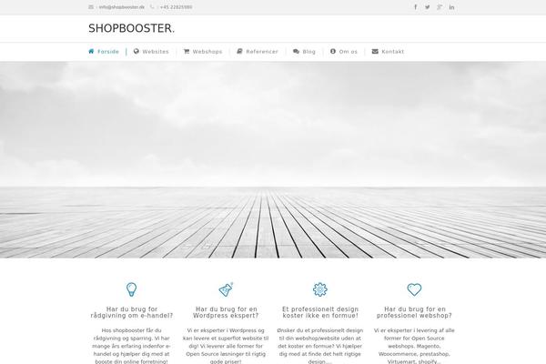 shopbooster.dk site used Sarraty