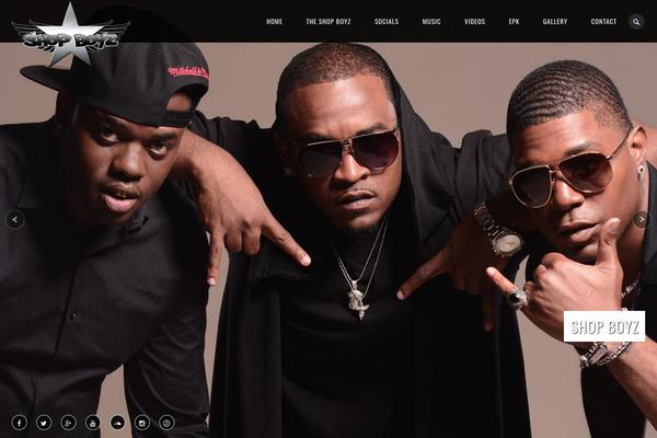 JamSession theme site design template sample