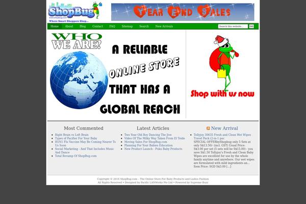Frugal theme site design template sample