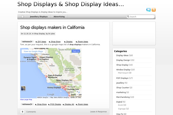 shopdisplays.net site used Iblogpro3