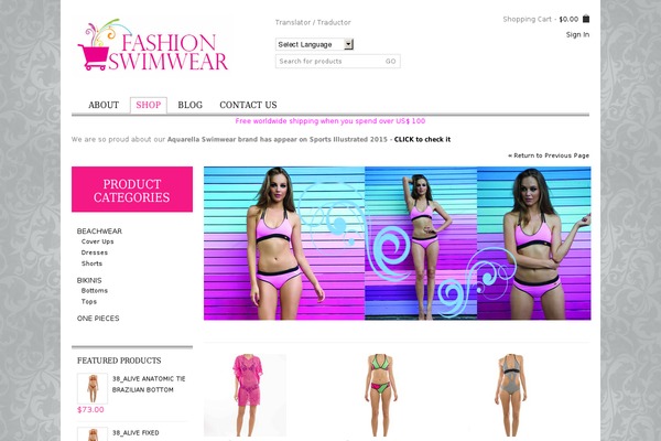 Blanco theme site design template sample