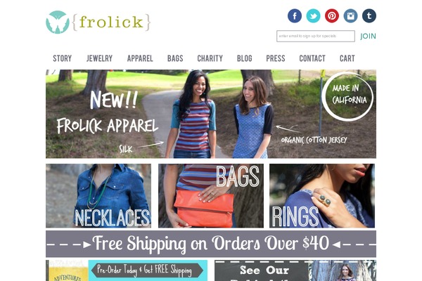 shopfrolick.com site used Viroshop