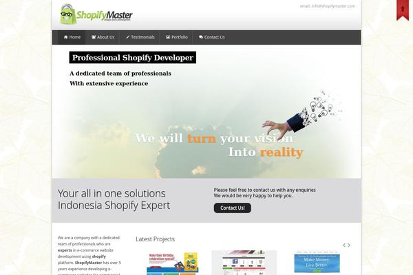 Keorra theme site design template sample