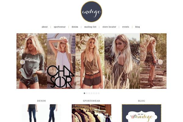 Swank theme site design template sample