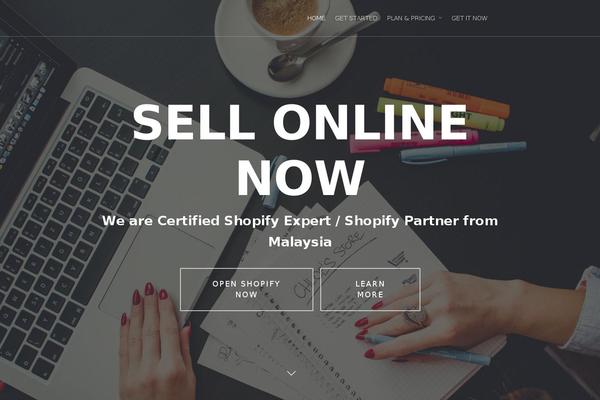 Site using Salient-portfolio plugin