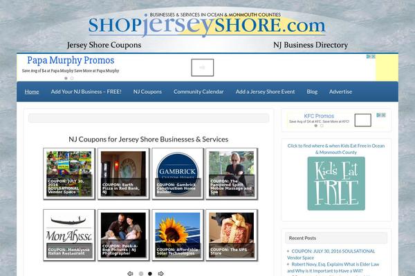 Courage theme site design template sample