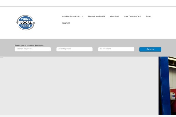 Business Finder theme site design template sample