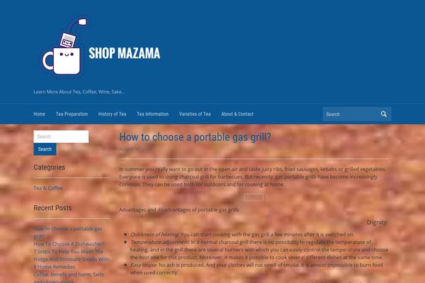 Academica theme site design template sample