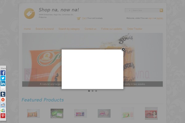 shopnanowna.com site used Startcommerce