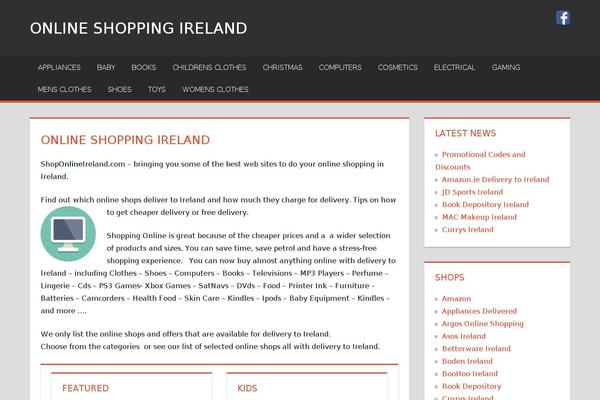 Tortuga theme site design template sample