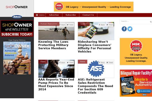 Site using Simplified Social Share plugin