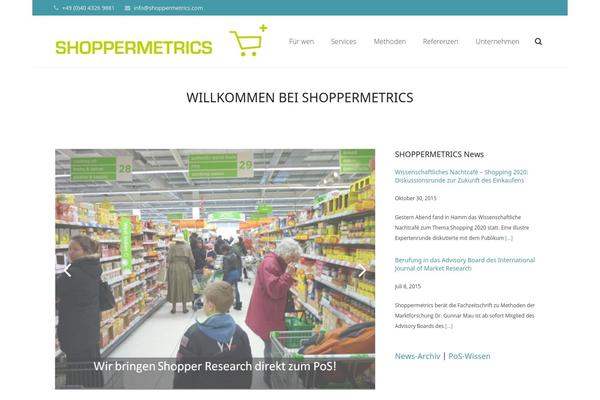 Impreza theme site design template sample