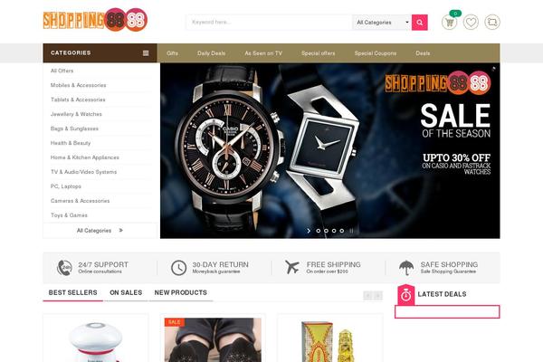 Site using Kutetheme-toolkit plugin