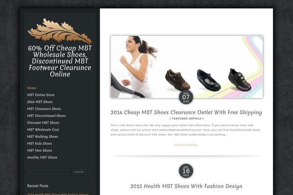 Luminescence Lite theme site design template sample