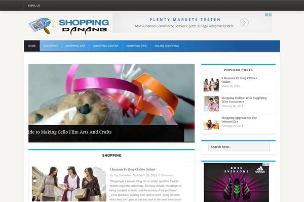iMag Mag theme site design template sample