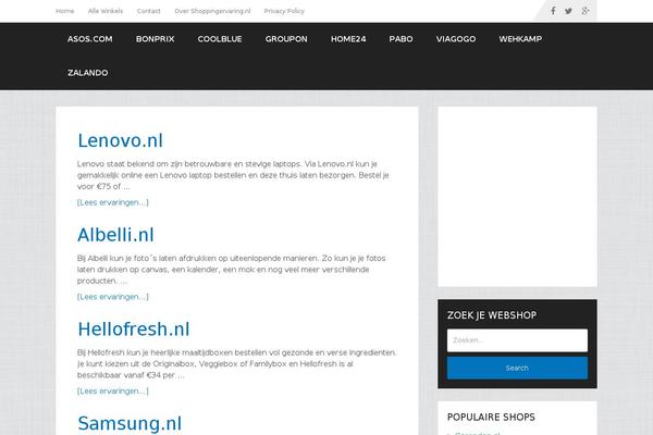 Schema theme site design template sample