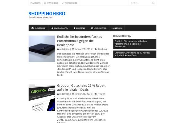 Splash theme site design template sample