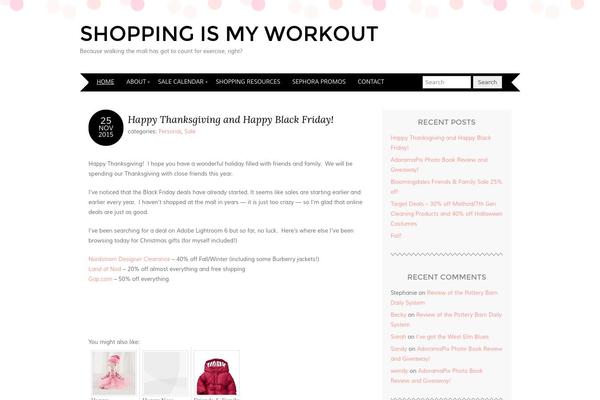 Adelle theme site design template sample