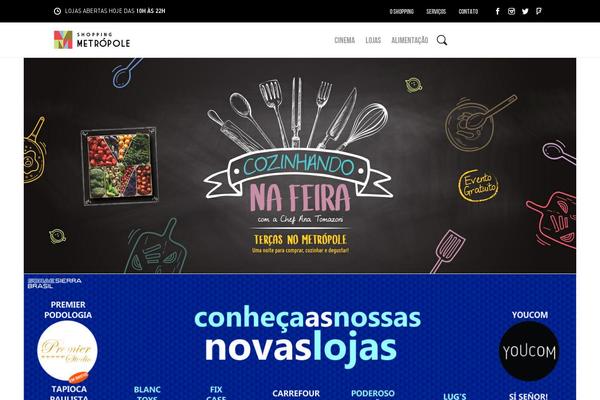 metropole theme websites examples