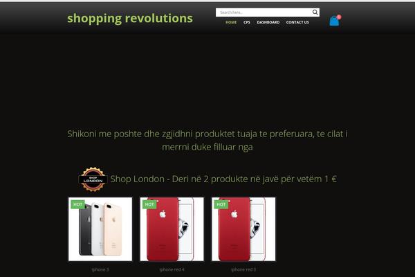 Porto Child theme site design template sample