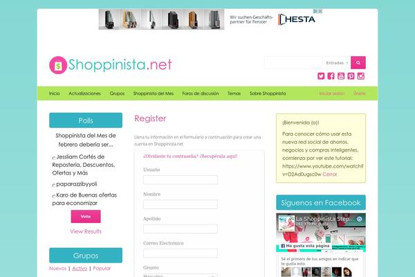 Site using BuddyPress Social plugin