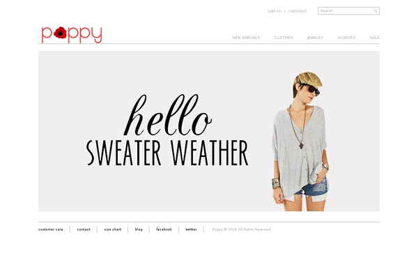 Rustik theme site design template sample