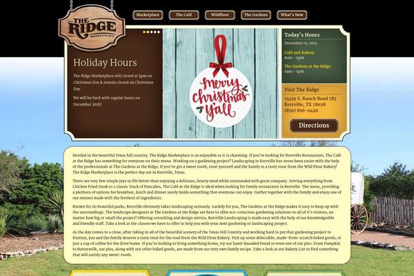 shopsattheridge.com site used The-ridge