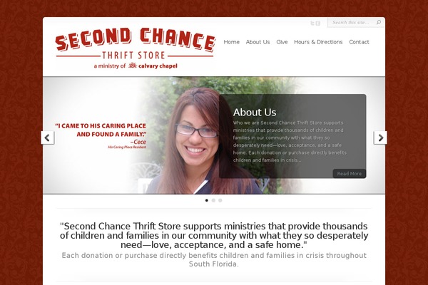 Chameleon theme site design template sample