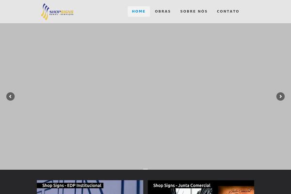 BeTheme Child theme site design template sample