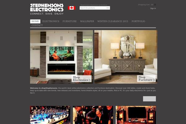 shopstephensons.com site used Blanco-new