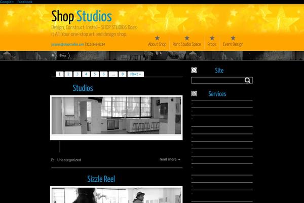 Montezuma theme site design template sample