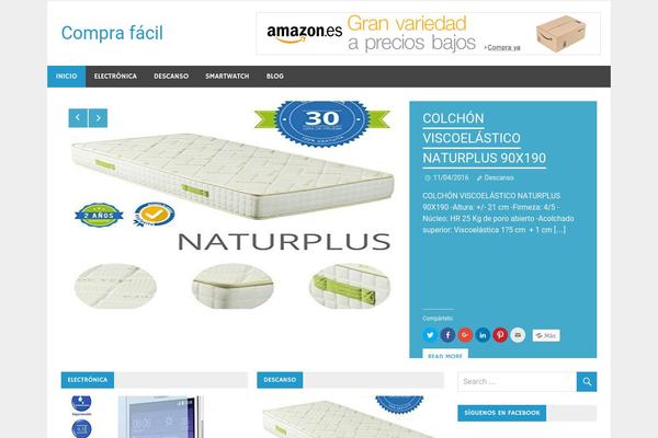 Merlin theme site design template sample