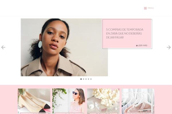 Sastro theme site design template sample