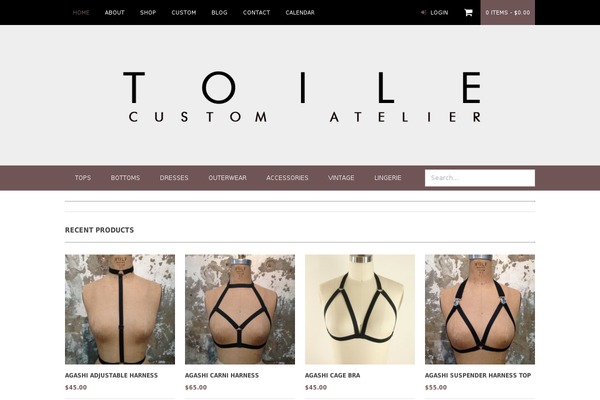 shoptoile.com site used Supply
