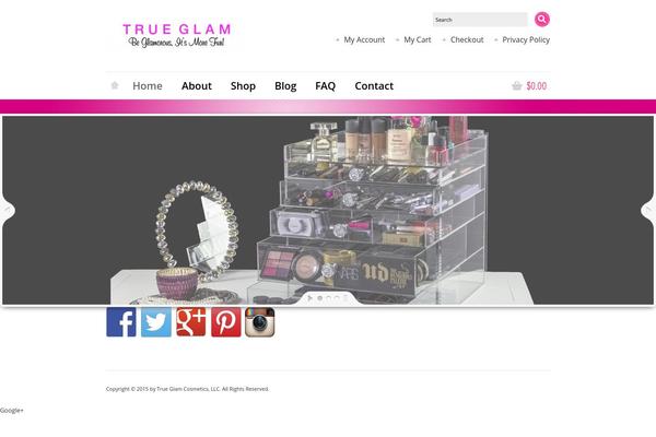 shoptrueglam.com site used Shoppica
