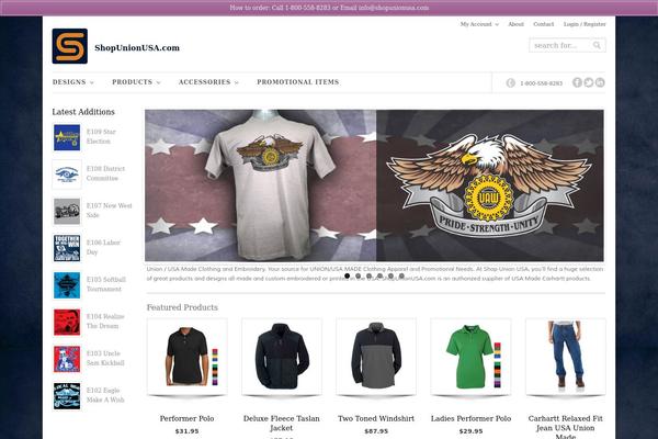 Cheope theme site design template sample