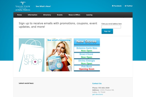 Nexus theme site design template sample