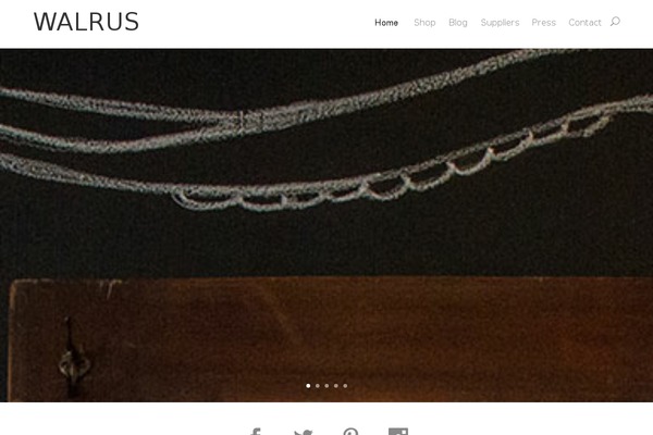 shopwalrus.com site used Walrus